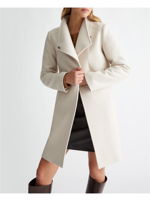 Double-breasted coat in wool blend Liu Jo | WF4272T4612.30401